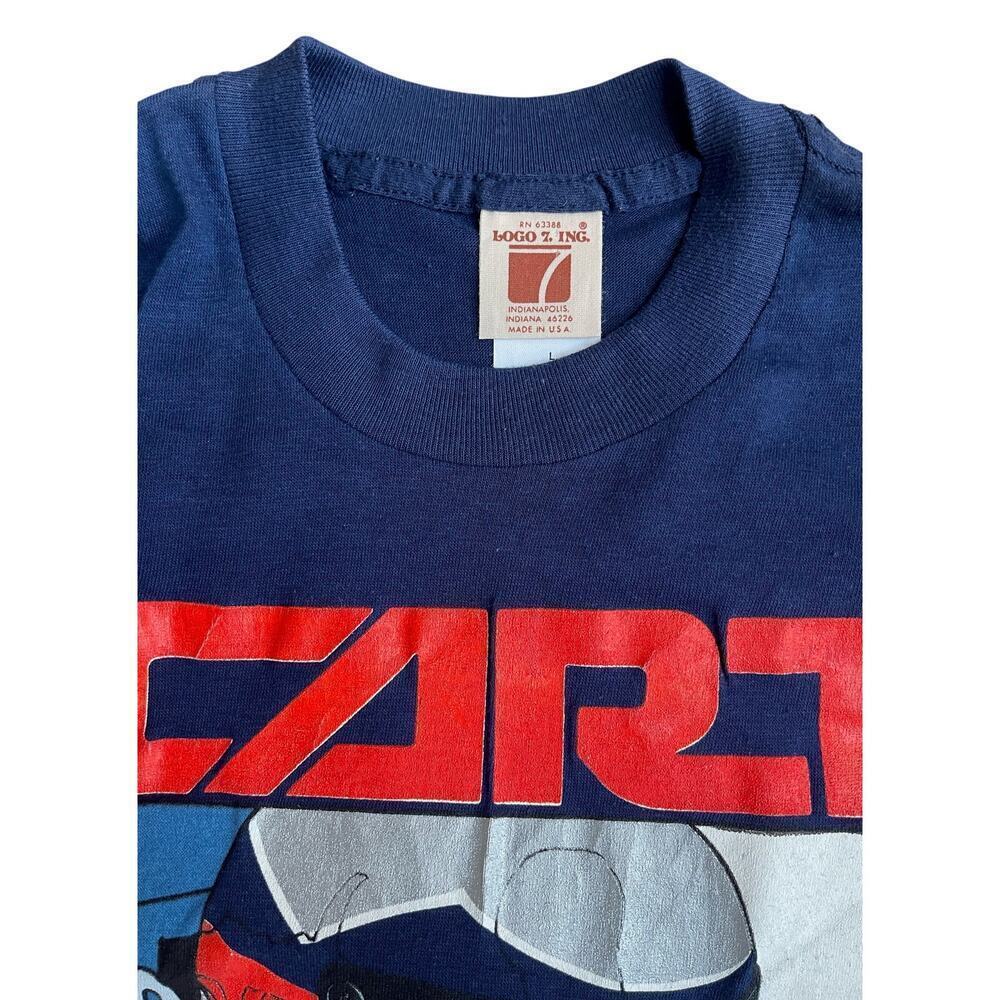 Rare Vintage 80s Single Stitch CART Racing Indy Car Winners T-Shirt Made in USA - Picture 6 of 8
